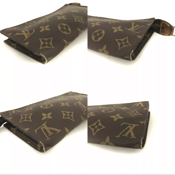 AUTH Louis Vuitton Monogram Cosmetic Pouch - Picture 9 of 9
